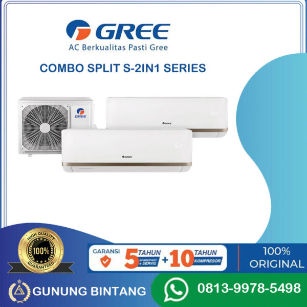 GREE GWC0707CSS AC Combo Split Inverter - 0,75PK +0,75PK