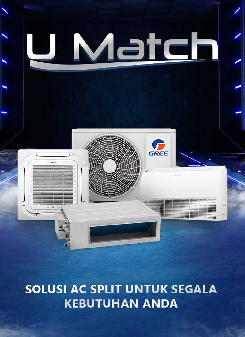 GREE GU100ZD/A-K (R410A) U-MATCH SERIES 4 PK – FLOOR CEILING - NON INVERTER - Image 5